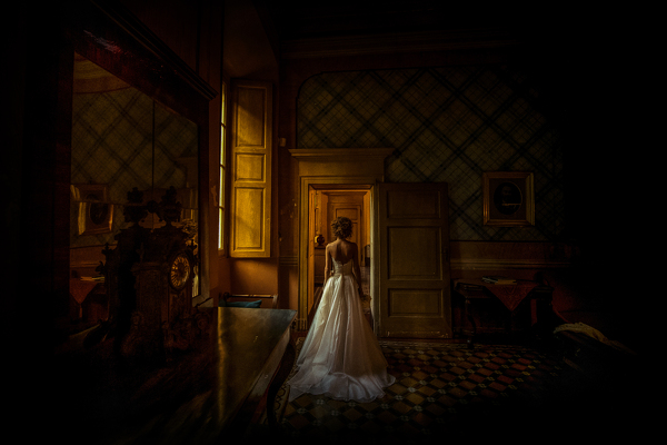 Photograph Luigi Rota Bride At The Window on One Eyeland