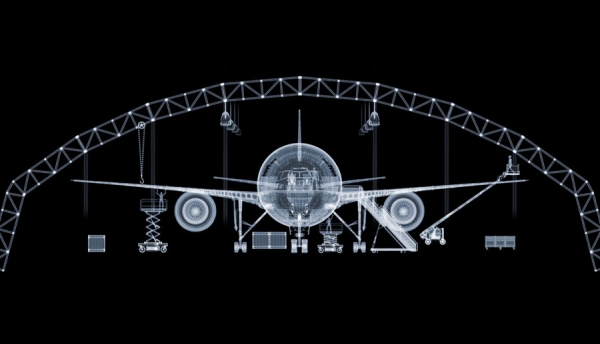 Photograph Nick Veasey Airplane on One Eyeland