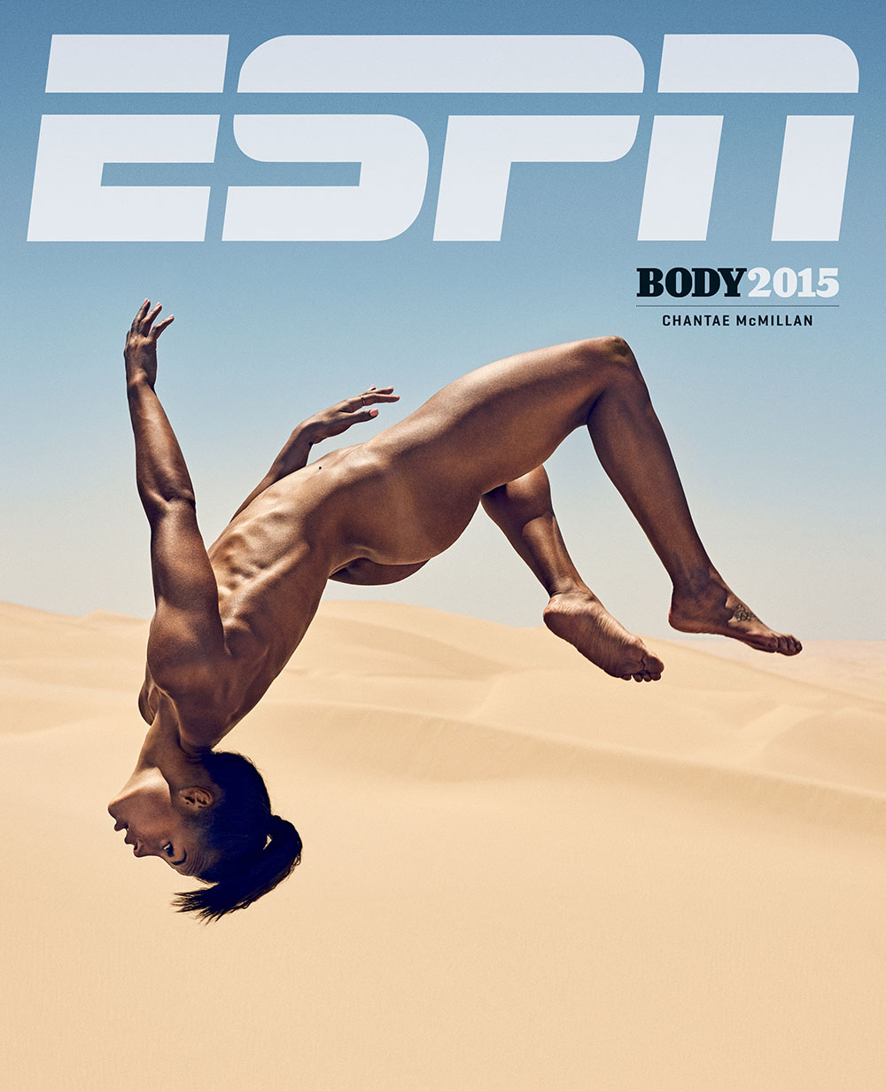 Noticias de fotografía - Desnudos deportivos impresionantes de ESPN Chantae McMillan fotografiados por Carlos Serrao