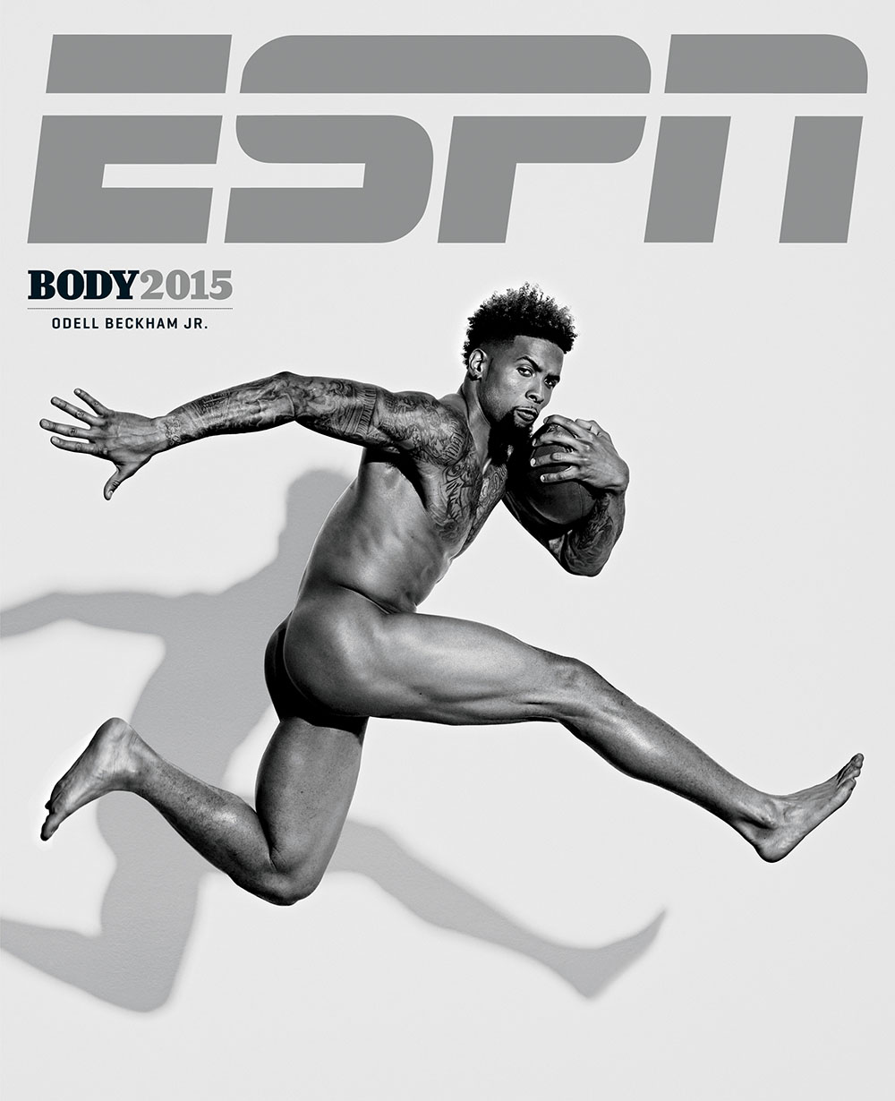 Photography News - Splendidi nudi sportivi di ESPN Odell Beckham Jr. fotografati da Carlos Serrao