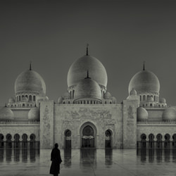 Sheikh Zayed Mosque-Giulio Zanni-bronze-black_and_white-1121