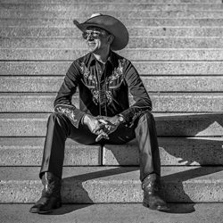 Edmonton Canada Cowboy-Michael Schoenfeld-finalist-black_and_white-1297