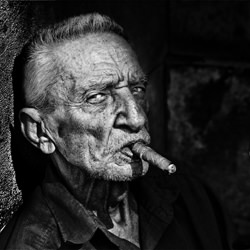 My cigar-Trevor Cole-finalist-black_and_white-1359