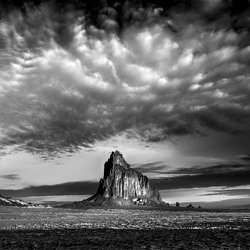 Shiprock-Jack Curran-bronze-black_and_white-1145