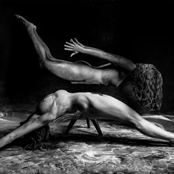 Duality-Michael Stocklin-bronze-black_and_white-1193