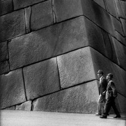 Tokyo - 2 men and the wall-Jeff Zaruba-finalist-black_and_white-1403