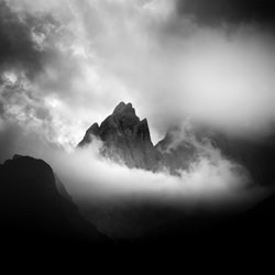 Emergence, Clearing Storm, Dolomites-Jack Curran-finalist-black_and_white-1437