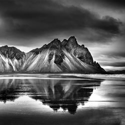 Land Meets Water, Iceland-Jack Curran-bronze-black_and_white-1223
