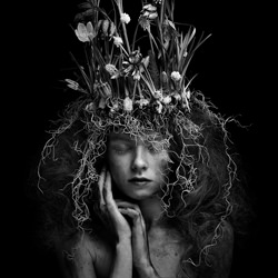 Creature of nature-Mikaela Holmberg-bronze-black_and_white-2520