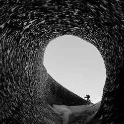 Black ice cave-Jón Hilmarsson-silver-black_and_white-2787