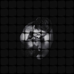 Puzzle love-Eldon Lau-silver-black_and_white-6583