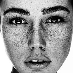 Freckles beauty 5-Martin Krystynek-bronze-black_and_white-12237