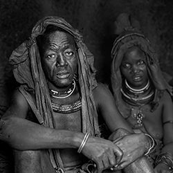 The Village Chief-Aga Karmol-bronze-black_and_white-15554