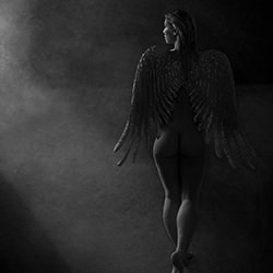 Leaving Purgatory-Andrew Hiorth-bronze-black_and_white-15570