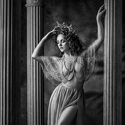 Crowns, and Necklaces, and Gowns oh my!-Andrew Hiorth-bronze-black_and_white-15587