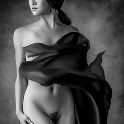 Freedom-Andrew Hiorth-bronze-black_and_white-15591