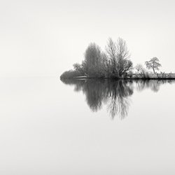 Morning Mist. The Mirror-Rolandas Urbonavičius-bronze-black_and_white-15616
