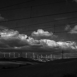 Wind Farm in Rural Spain-Scarlett Freund-finalist-black_and_white-15659
