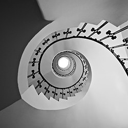 Spiral-Max Van Son-bronze-black_and_white-18285