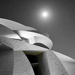 The Full Moon-Dorota Qaid-bronze-black_and_white-18242