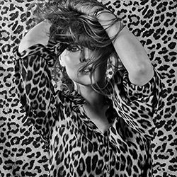 She is the Pattern-Ilona Kvetna-bronze-black_and_white-18272