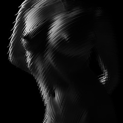 Digital Undulation-Tomoki Ishikawa-bronze-black_and_white-18308