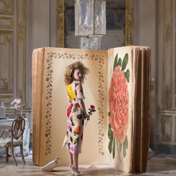 Dollhouse Shoot: Dolce Gabbana Book-Richard Tuschman-gold-fashion-1739