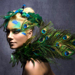 Peacok-Dora Franco-bronze-fashion-9759