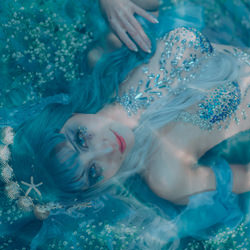 A blue mermaid-Cory Corydoras-finalist-fine_art-6868