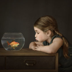 Something Fishey-Alana Lee-bronze-fine_art-6707