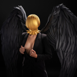 Dark Angel-Ramiro Cueva-bronce-fine_art-6632