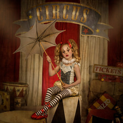 Run away and join the circus-Nancy Flammea-bronze-fine_art-6680