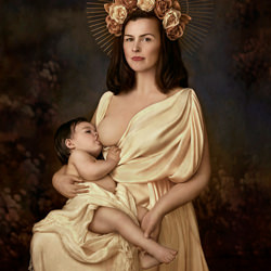 Madonna and Child-Nancy Flammea-bronze-fine_art-6685