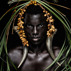 King of Africa-Steven Menendez-bronze-fine_art-6654