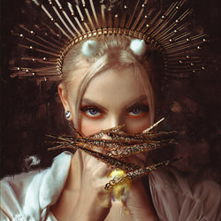 Angel or Demon-Kirill Golovan-bronze-fine_art-9443