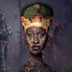 Green Nefertiti-Hope Davis-finalist-fine_art-9642