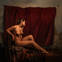 Il Peeping One-Alexander Ivashkevich-bronze-fine_art-9521