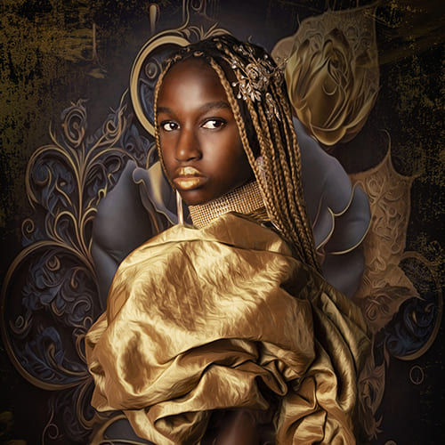 GOLDEN GIRL-Carola Kayen Mouthaan-bronze-fine_art-11978