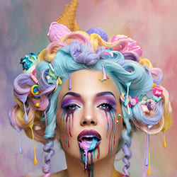 Candy Girl-Laura Dark-argent-fine_art-12222