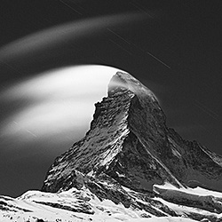 Matterhorn by night-Ivan Fodor-silver-landscape-578