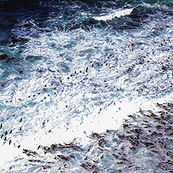 Cliff view-Zuzana Kamel-bronze-landscape-389