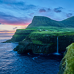Sunset behind Gasadalur and Arnafjall-Benjamin Klormann-finalist-landscape-552
