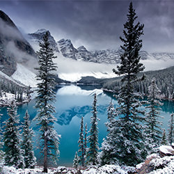 Moraine lake-Trevor Cole-bronze-landscape-2172