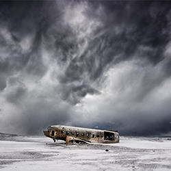 Crash landed-Trevor Cole-silver-landscape-2442