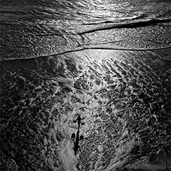 Shadow walker-Thierry Bornier-bronze-landscape-2113