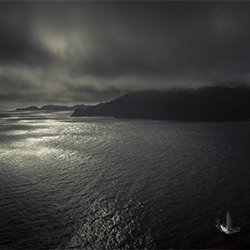 san från bay-Carl Lyttle-bronze-landscape-2107