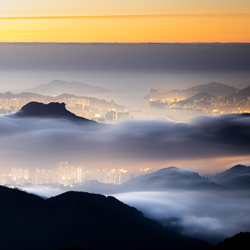 City\'s Layers-Carlo Yuen-silver-landscape-5420