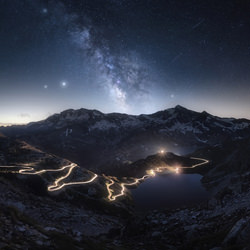 Night trails-Matteo Rovatti-silver-landscape-5426