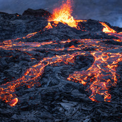 Volcano in Iceland-Oleg Rest-bronze-landscape-7058