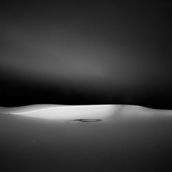 Dawn snow dunes-Masahiro Hiroike-bronze-landscape-7095